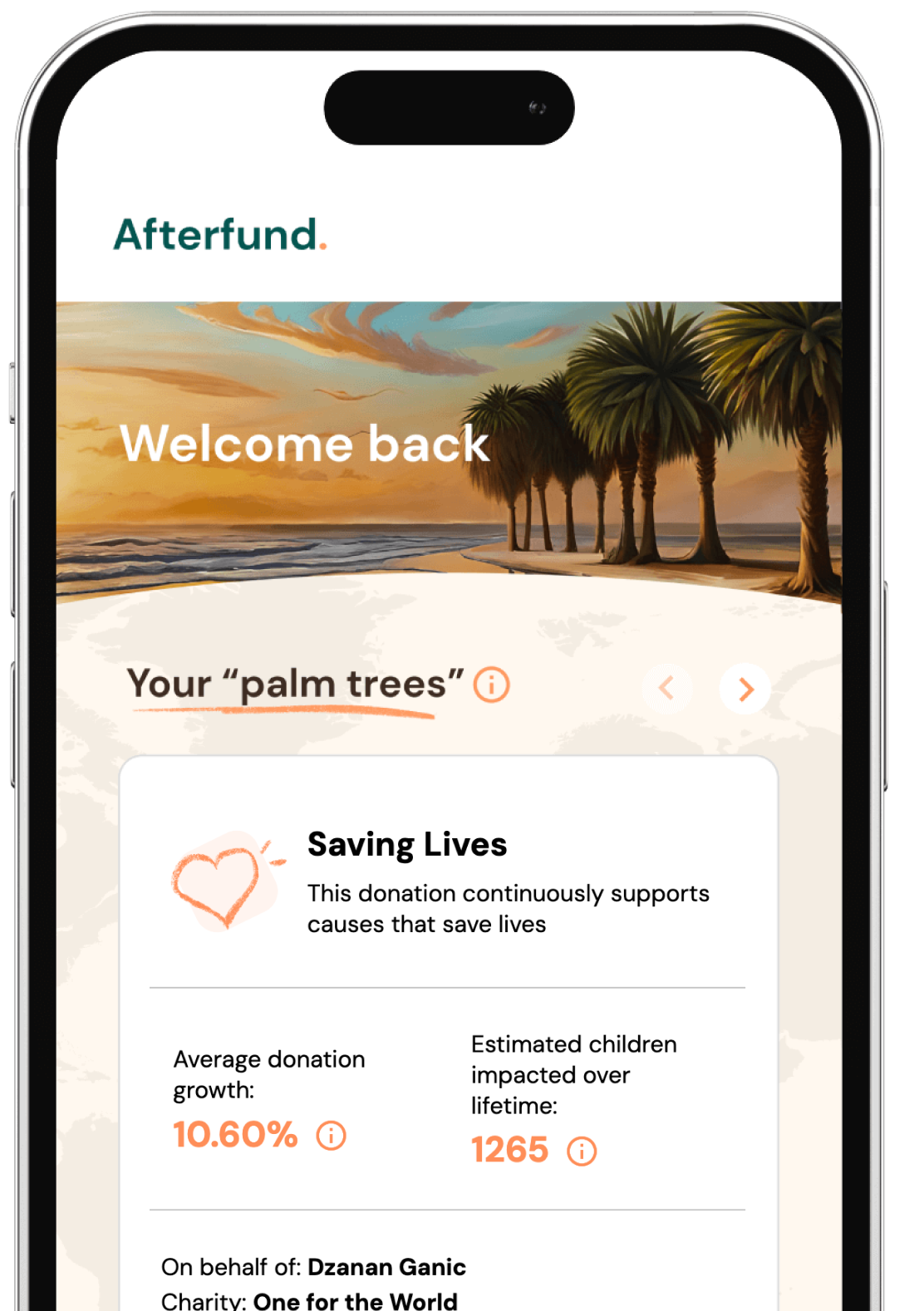 Dashboard screenshot